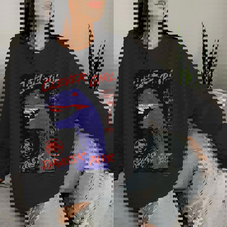 ジュラシック・ワールド Clever Girljurassic Park レディーススウェットシャツ 彼女への贈り物