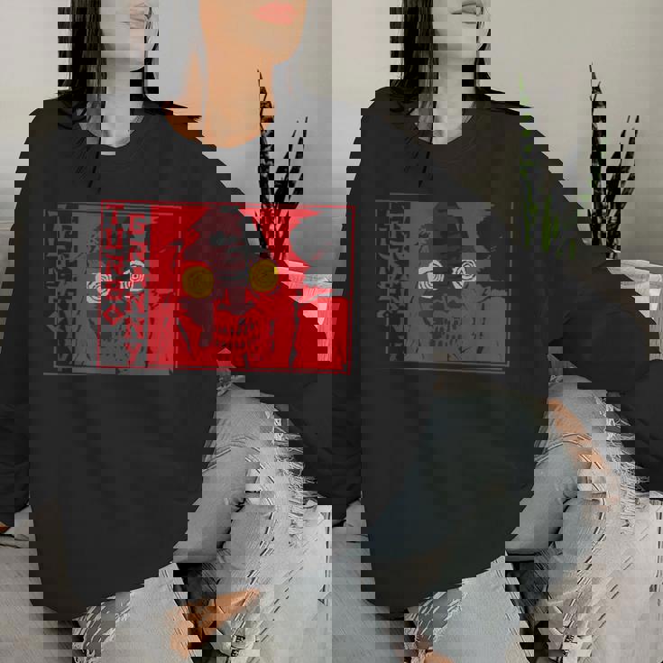 ターボおばあちゃん レディーススウェットシャツ 彼女への贈り物