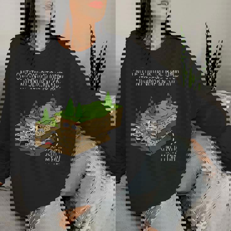 テクトニックプレートorry My Fault Teacher レディーススウェットシャツ 彼女への贈り物