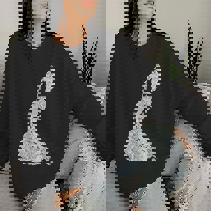 フラメンコ ダンサー ドレス スペイン エスパーニャ 女性用 男性用 フラメンコ レディーススウェットシャツ 彼女への贈り物