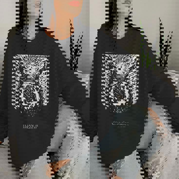 ヨーマグント・コズミック・ホラー クトゥルフ神話 オールド・ワンズ Yomagn'tho Cthulhu Mythos レディーススウェットシャツ 彼女への贈り物