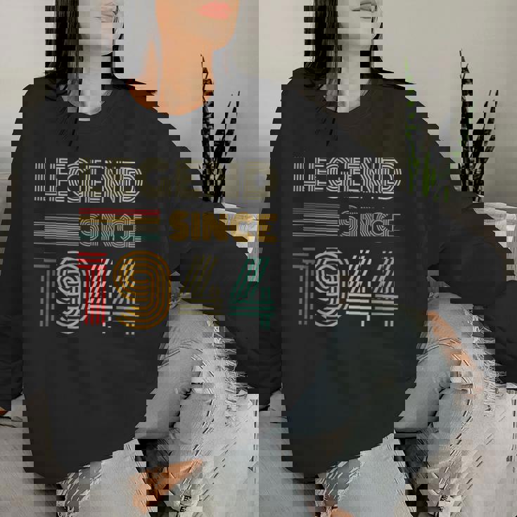 ヴィンテージ 1944 81 歳の誕生日プレゼント 男性 女性 81 歳 レディーススウェットシャツ 彼女への贈り物