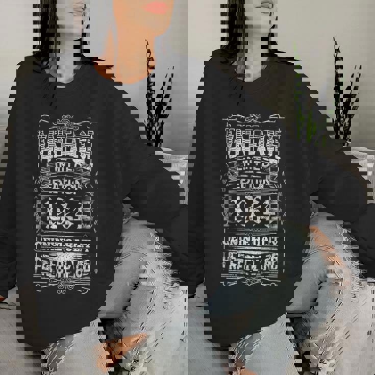 ヴィンテージ 1964 61歳の誕生日プレゼント 男性 女性 61歳 レディーススウェットシャツ 彼女への贈り物