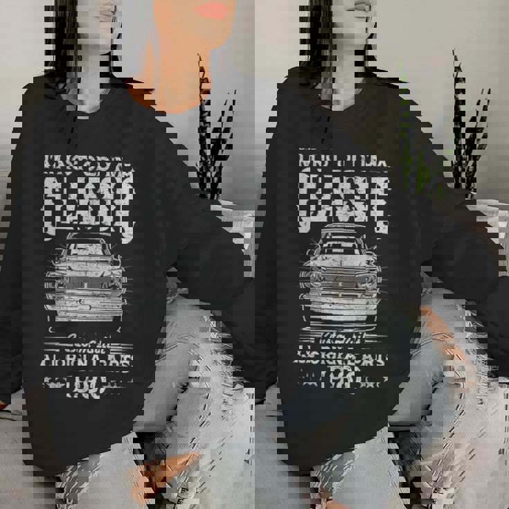 ヴィンテージ 1980 45 歳の誕生日プレゼント 男性 女性 45 歳 レディーススウェットシャツ 彼女への贈り物