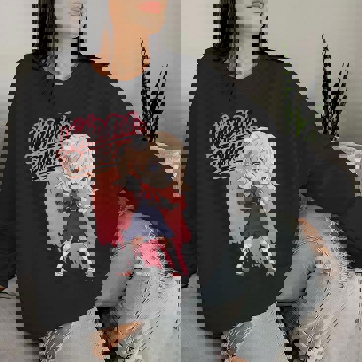 和田ダン しぐれ うい ロリ ダンス ダンス アニメ 女の子 レディーススウェットシャツ 彼女への贈り物