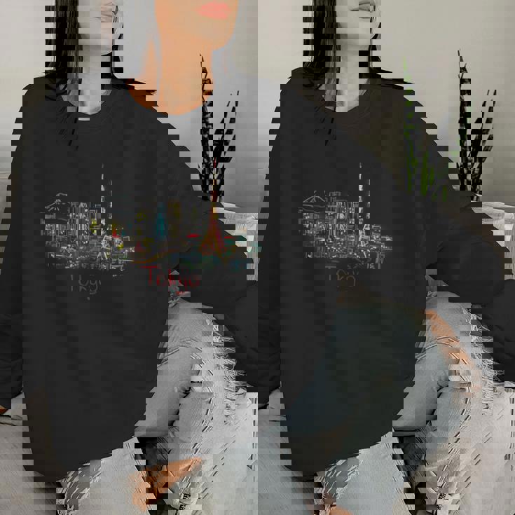 東京都 日本 お土産 ギフト 男性 女性 レディーススウェットシャツ 彼女への贈り物