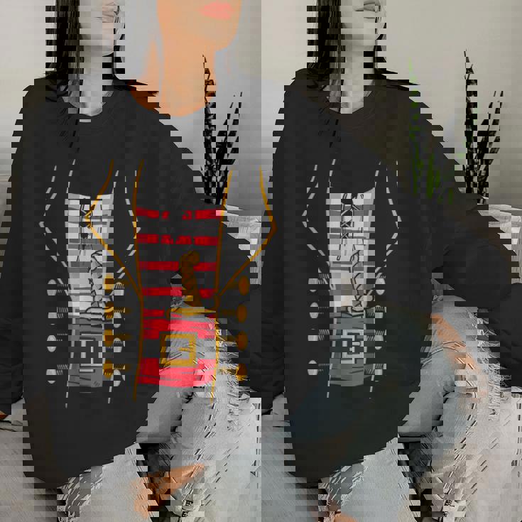 海賊、衣装、子供、女性、男性、子供、男の子、女の子 レディーススウェットシャツ 彼女への贈り物