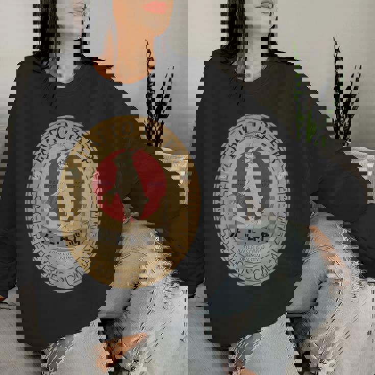 脱兎ビール うさぎ ウサギ 兎 Beer 麦酒 ラベル レトロ 昭和 瓶ビール メンズ レディース キッズ グッズ レディーススウェットシャツ 彼女への贈り物