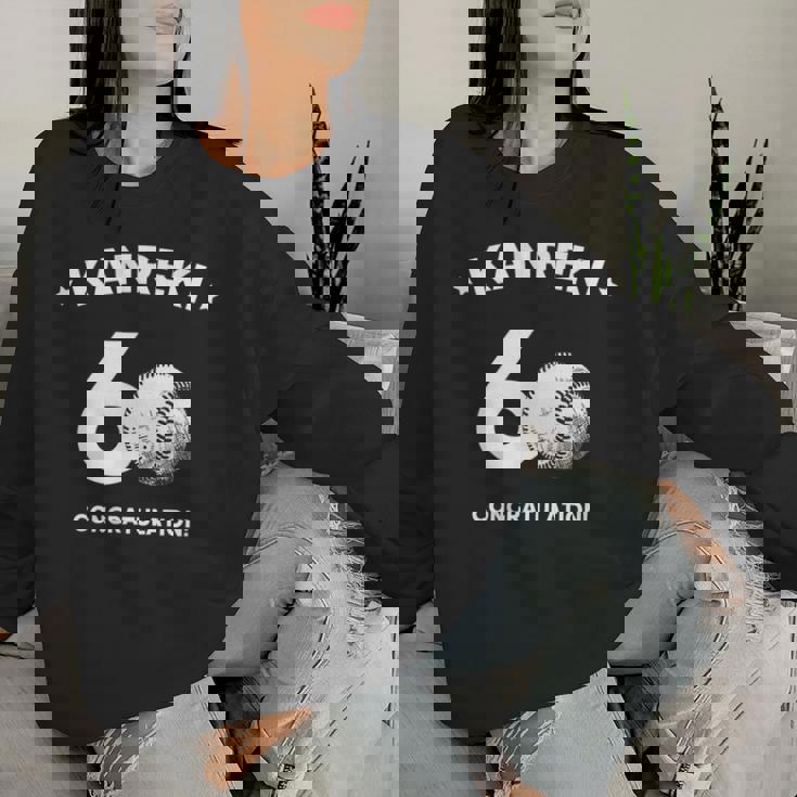 還暦祝い 男性 女性人気 60歳 おしゃれ 野球 アメリカンスタイル レディーススウェットシャツ 彼女への贈り物