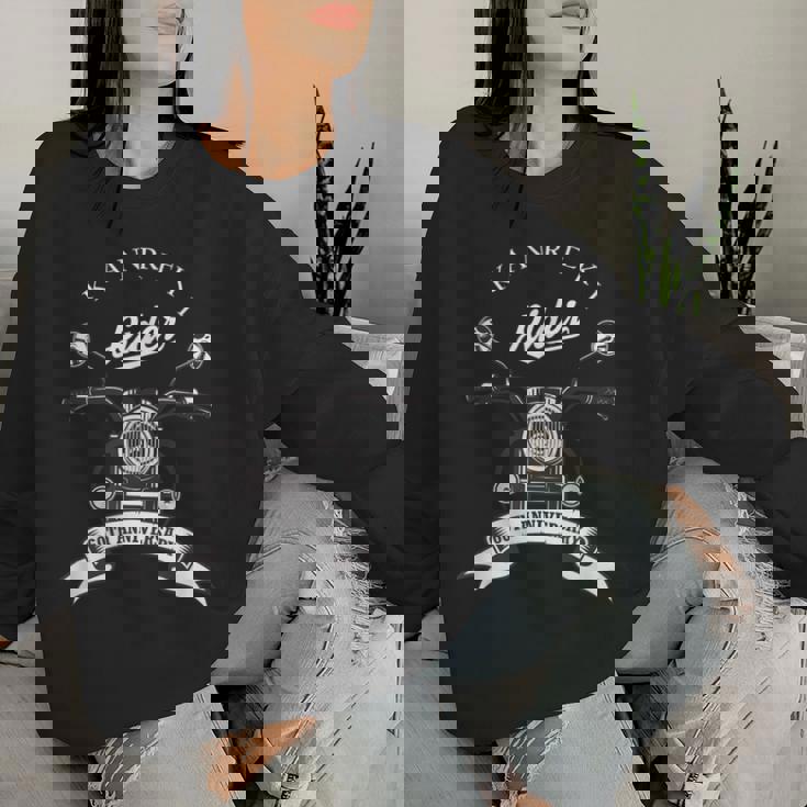 還暦祝い 男性 女性人気 60歳ライダー おしゃれ バイク アメリカンスタイル 旅行 父の日 レディーススウェットシャツ 彼女への贈り物