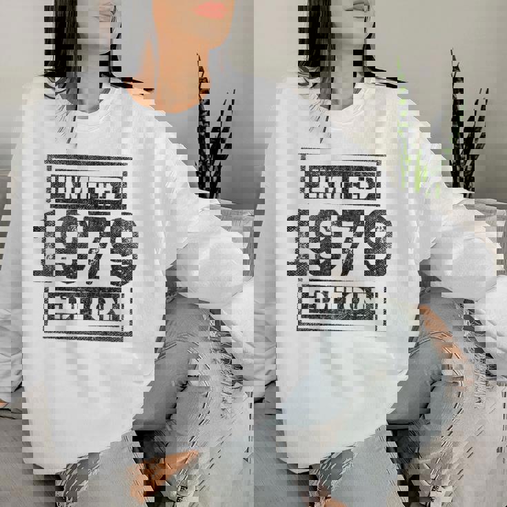 46歳の誕生日 男性 女性 46歳 ヴィンテージ 1979年 レディーススウェットシャツ 彼女への贈り物