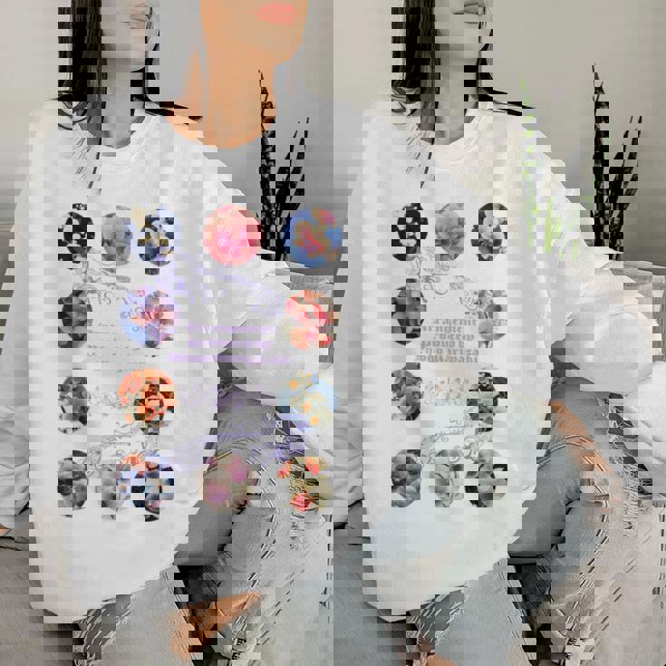 Beauty Flower（10） 長袖tシャツ レディーススウェットシャツ 彼女への贈り物