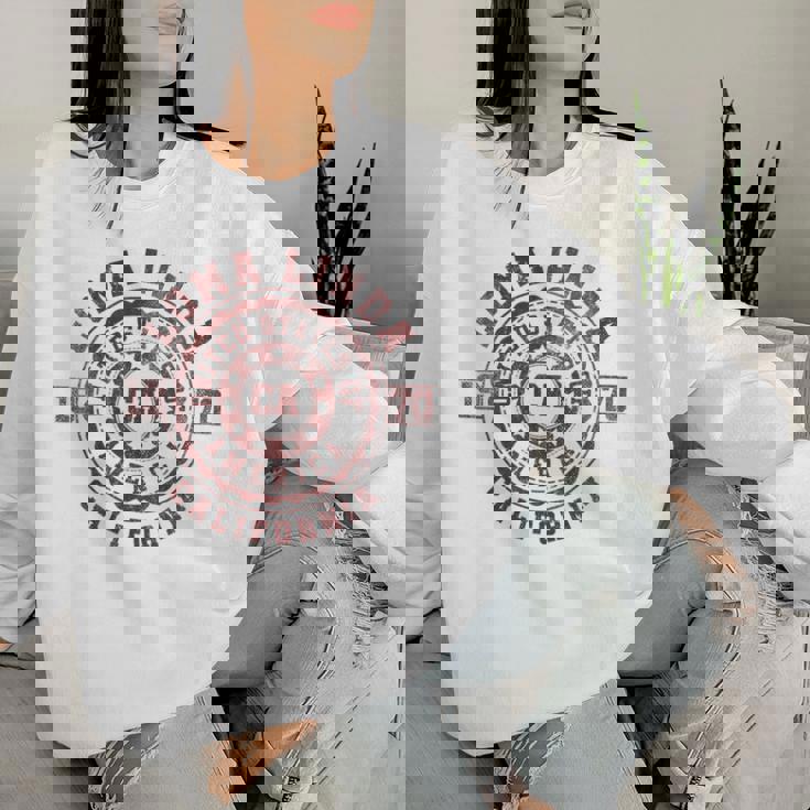 Loma Linda Ca レディーススウェットシャツ 彼女への贈り物