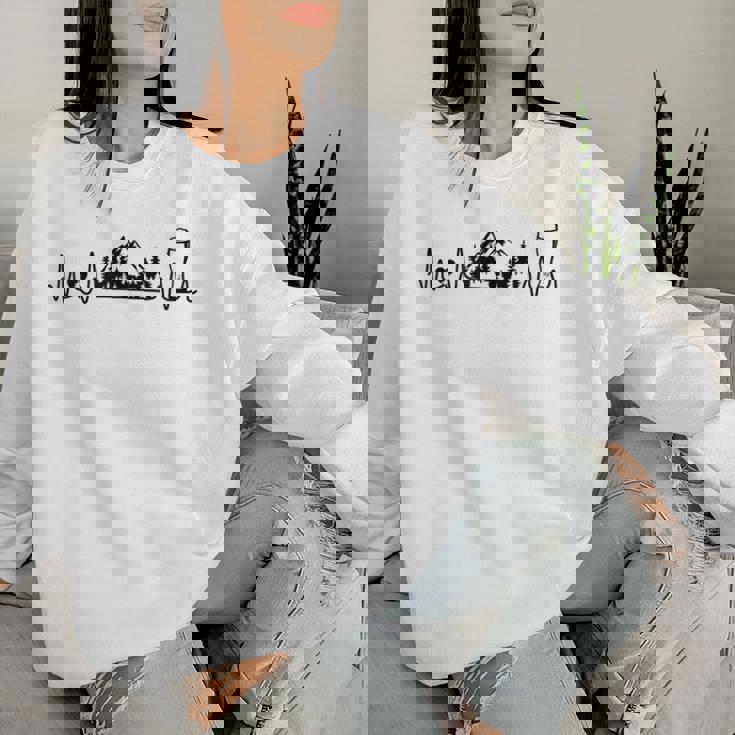 Cadeau Du Randonneur Des Montagnes T-Shirt - Battement De Cœur Original