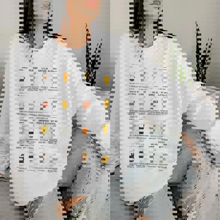 What Your Beerays About You ビールスタイルtシャツ レディーススウェットシャツ 彼女への贈り物