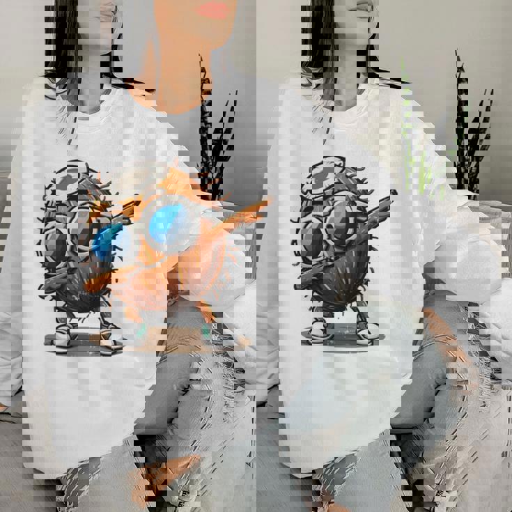 ココナッツダビングサングラス おもしろダンス 男の子 女の子 キッズ 長袖tシャツ レディーススウェットシャツ 彼女への贈り物