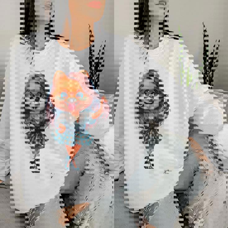 犬とペットへの愛をお祝いしましょう男性、女性、子供に。 レディーススウェットシャツ 彼女への贈り物