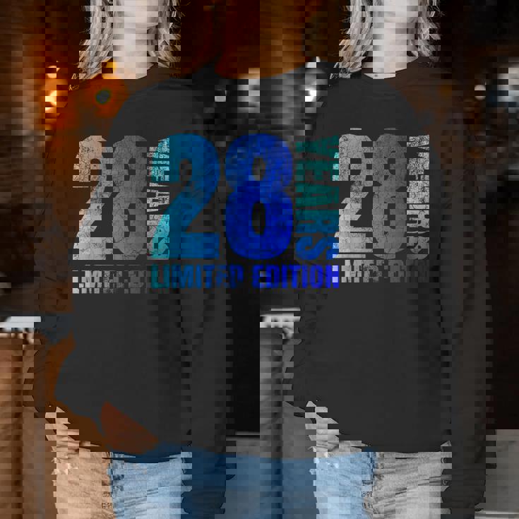 28歳 男性 ギフト 28歳 誕生日プレゼント 女性用 レディーススウェットシャツ 面白い贈り物