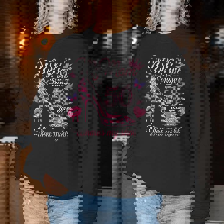 50歳の誕生日プレゼント お母さん 50歳 レディーススウェットシャツ 面白い贈り物