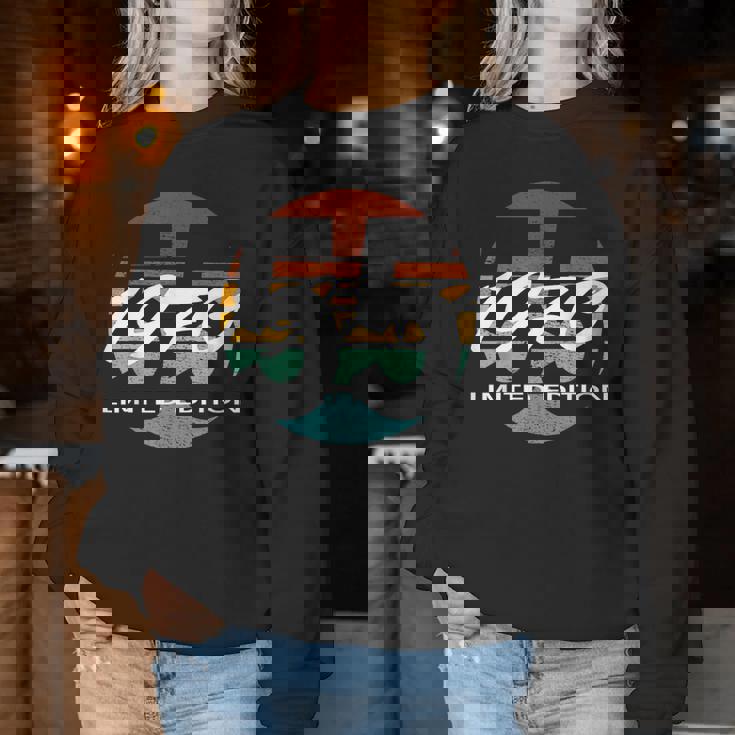 55歳の誕生日 男性 女性 55歳 1970年生まれ レディーススウェットシャツ 面白い贈り物