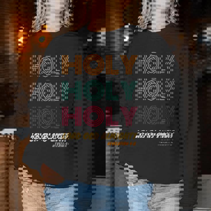 Christian Praise & Worshiperse レディーススウェットシャツ 面白い贈り物