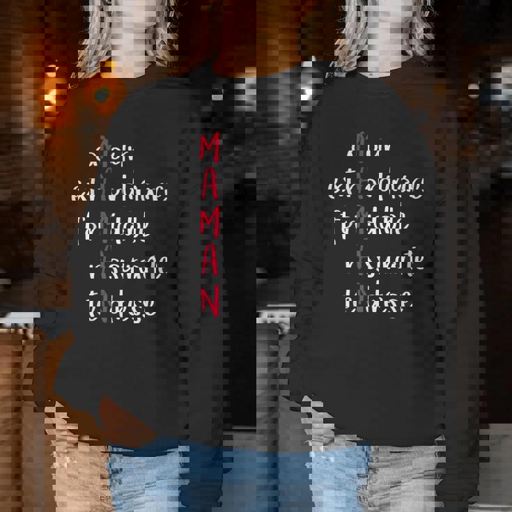 Happy Birthday Mom 母の日 レディーススウェットシャツ 面白い贈り物