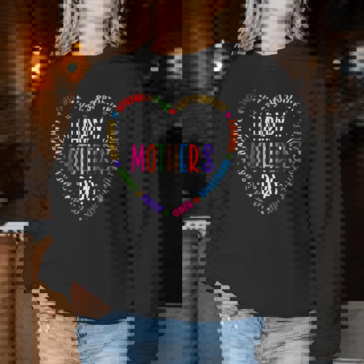 Happy Mother's Day For Mom Grandma Mother's Day Women Sweatshirt Unique Gifts