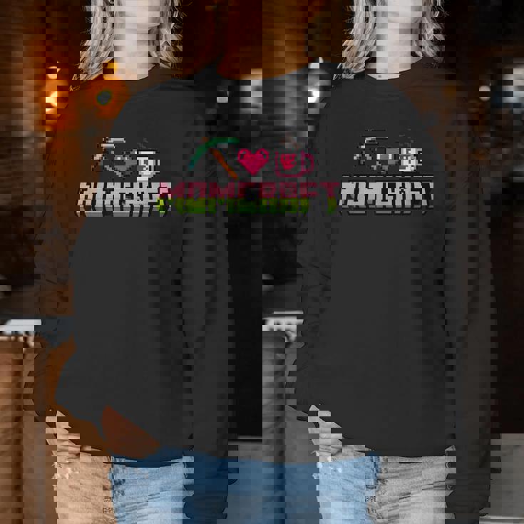 Happy Mother's Day Momcraft Gamer Mom S Sweatshirt Frauen Lustige Geschenke