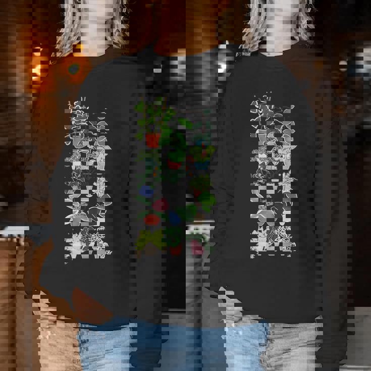 Hoya Head Meaning Plant Quote For Hoya Headstシャツ レディーススウェットシャツ 面白い贈り物