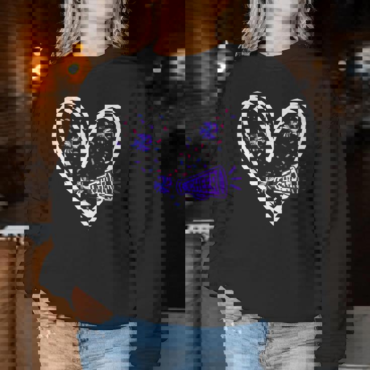 Love Cheer Girl チアリーディング チアリーダー チア練習 レディーススウェットシャツ 面白い贈り物