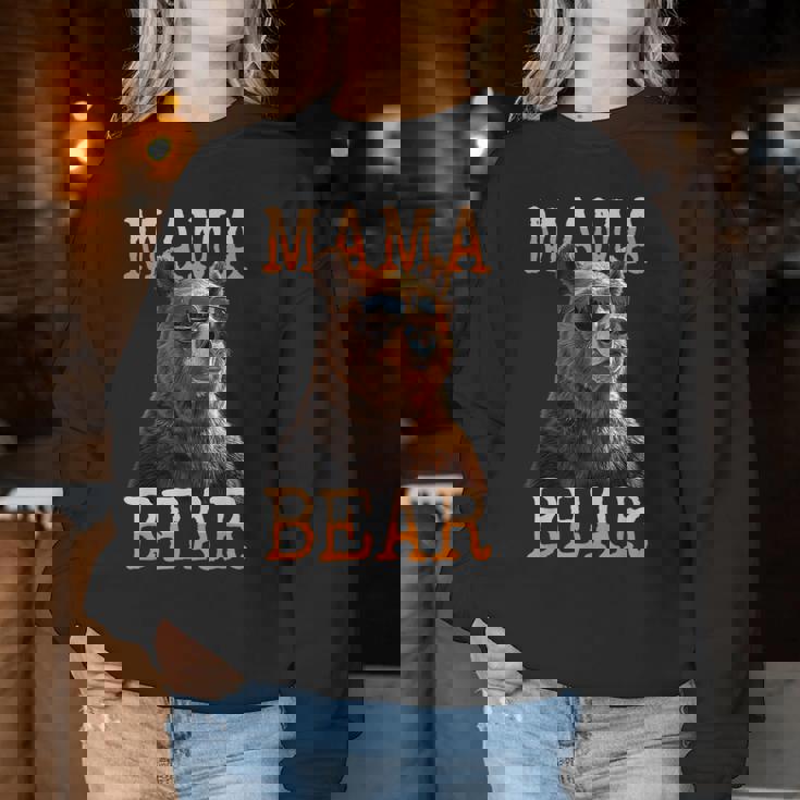 Mama Bearママベア ママベア 母の日 グリズリー ママベア レディーススウェットシャツ 面白い贈り物