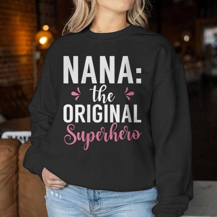 Nana Leuper-Héros Original Nana Sweat-shirt pour femme Cadeaux drôles