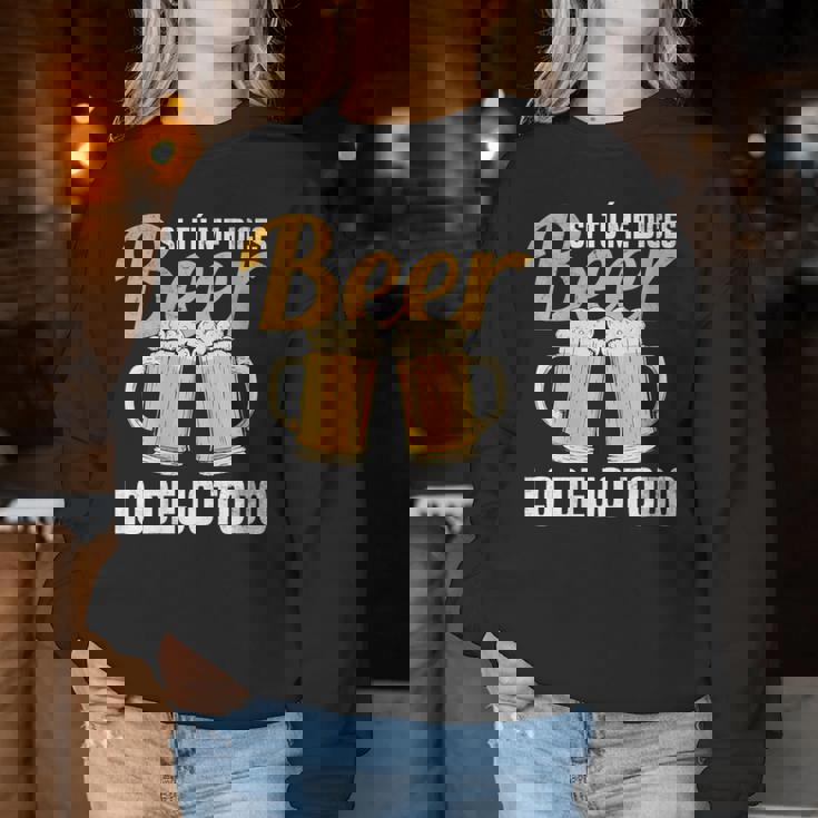 I Tu Me Dices Beer Lo Dejo Todo Cuello Sudadera Mujer Regalos divertidos