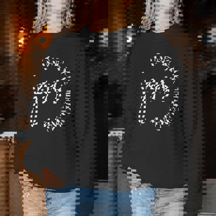 イエス メンズ レディース キッズ 男の子 女の子 キリスト教 聖書 信仰 イエス レディーススウェットシャツ 面白い贈り物