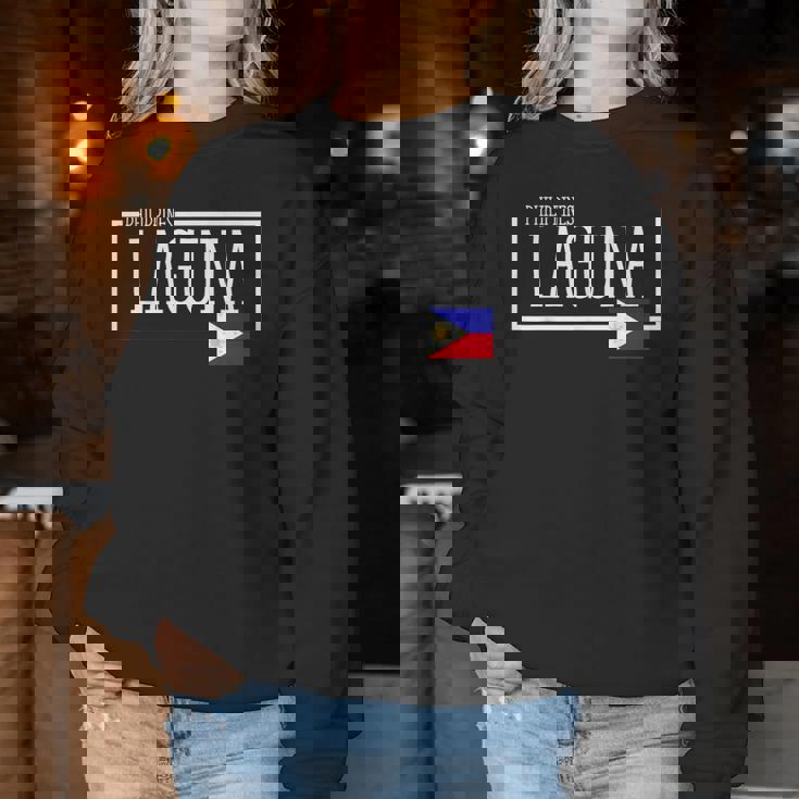 ノベルティ セイング ラグナ シティ フィリピン フィリピン 女性 男性 レディーススウェットシャツ 面白い贈り物