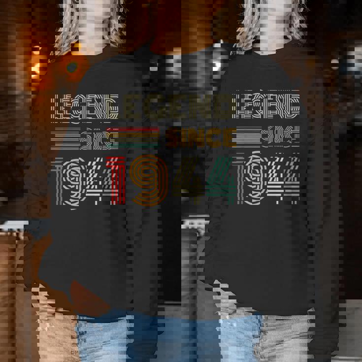 ヴィンテージ 1944 81 歳の誕生日プレゼント 男性 女性 81 歳 レディーススウェットシャツ 面白い贈り物