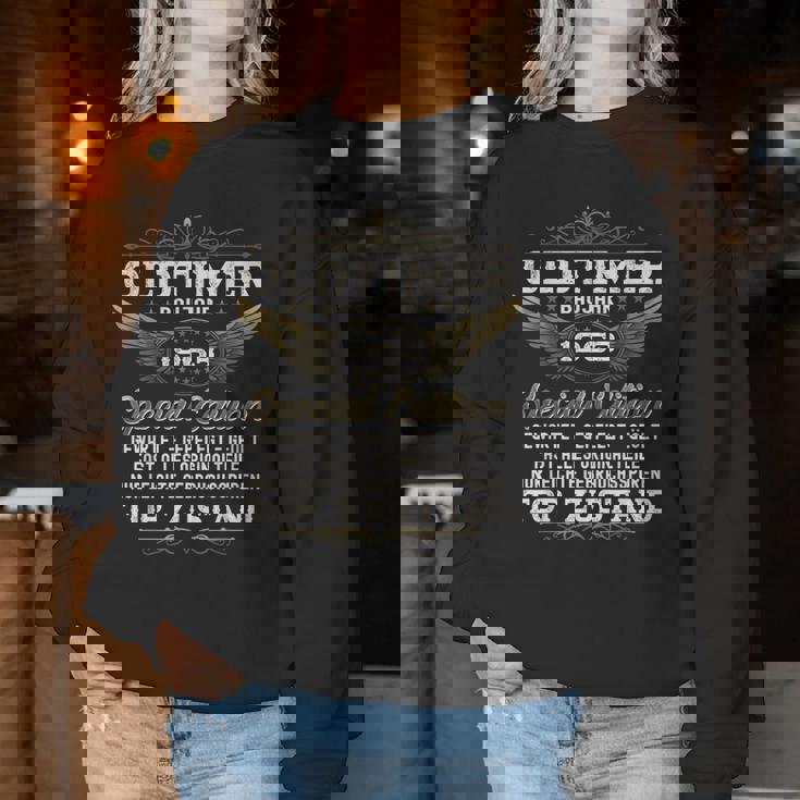 ヴィンテージ 1963年 ヴィンテージ 車 男性 女性 ギフト 還暦 レディーススウェットシャツ 面白い贈り物