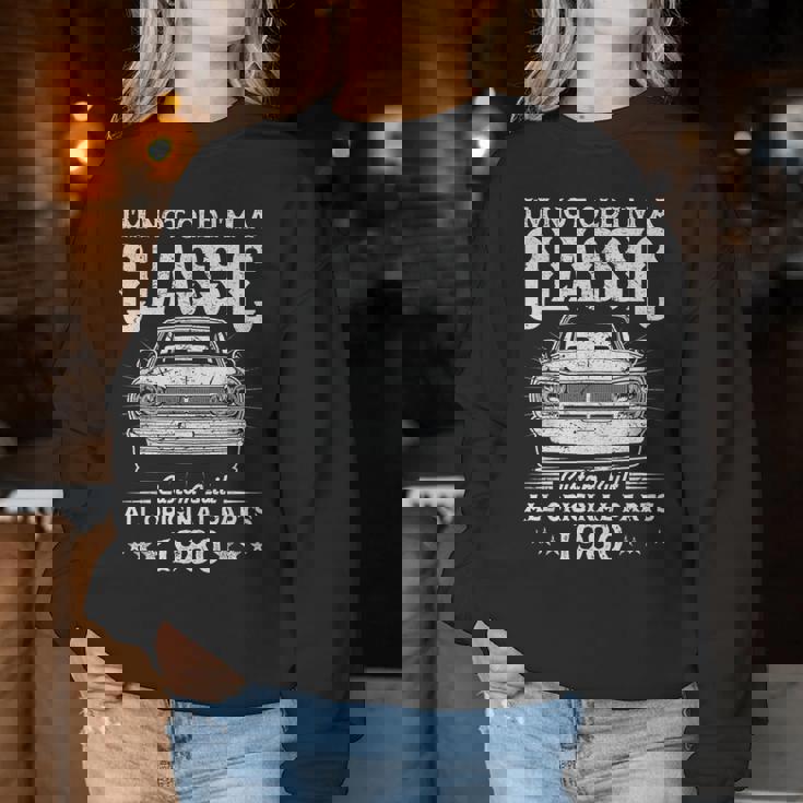 ヴィンテージ 1980 45 歳の誕生日プレゼント 男性 女性 45 歳 レディーススウェットシャツ 面白い贈り物