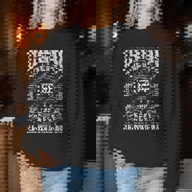 ヴィンテージ 63歳の誕生日プレゼント 1962年 男性 女性 63歳 レディーススウェットシャツ 面白い贈り物