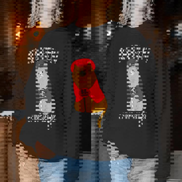 還暦祝い 猫 ねこ ちゃんちゃんこ 男性 女性 猫好き 60歳 Cat Days Best Days レディーススウェットシャツ 面白い贈り物