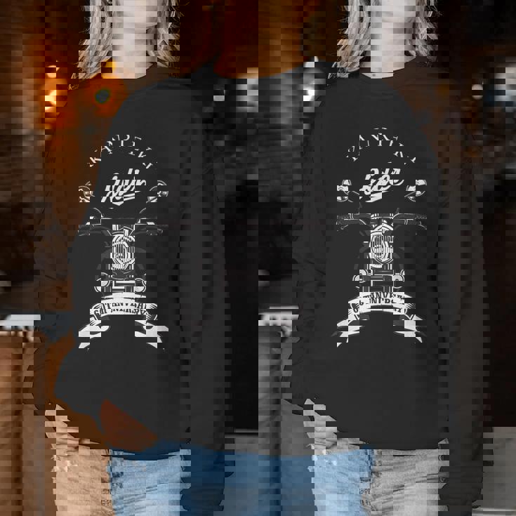 還暦祝い 男性 女性人気 60歳ライダー おしゃれ バイク アメリカンスタイル 旅行 父の日 レディーススウェットシャツ 面白い贈り物