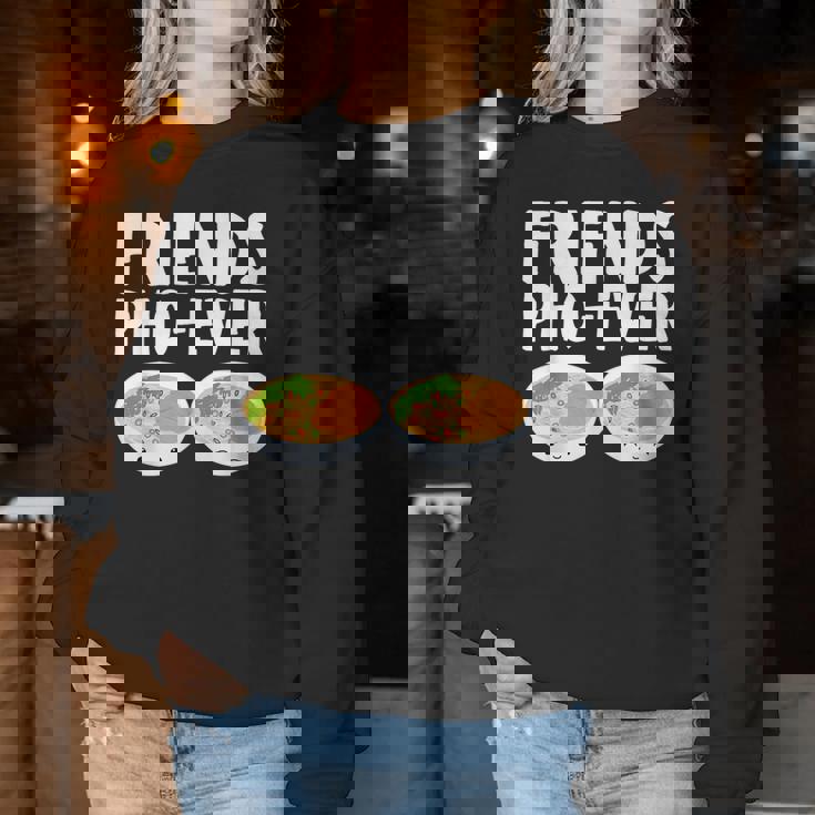 面白い フォーアート 男性 女性 ベトナムヌードル スープ しゃれ レディーススウェットシャツ 面白い贈り物