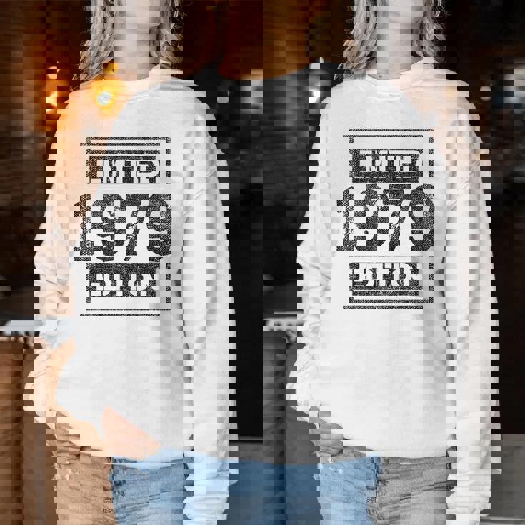 46歳の誕生日 男性 女性 46歳 ヴィンテージ 1979年 レディーススウェットシャツ 面白い贈り物