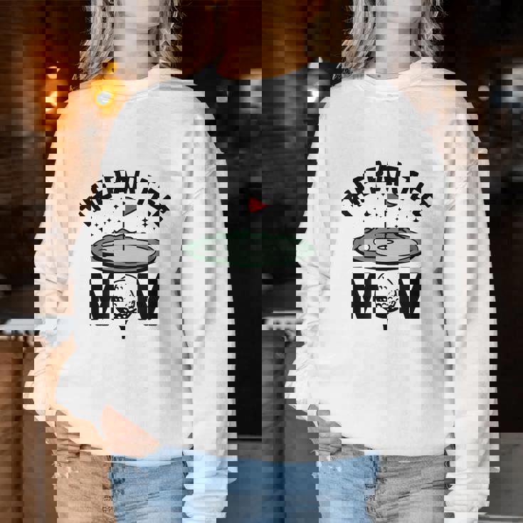 The Par Mom Golf Family Golfer Parents Matching Birthday レディーススウェットシャツ 面白い贈り物