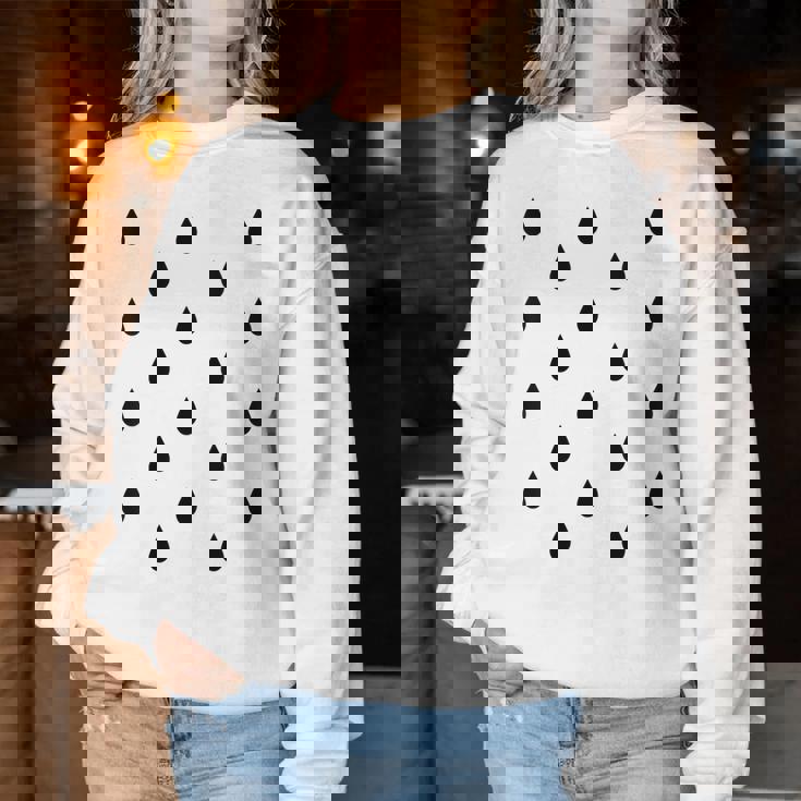 メロン衣装女性男性子供フルーツ スイカの種 Melon Costume レディーススウェットシャツ 面白い贈り物