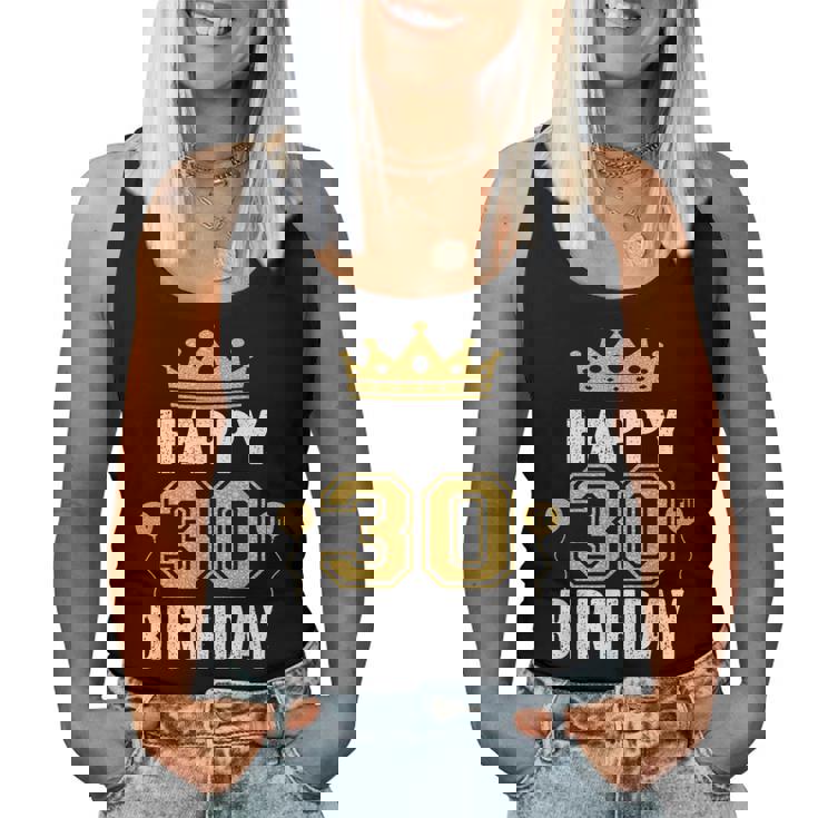 30歳の男性と女性のためのハッピー30歳の誕生日のアイデア レディースタンクトップ