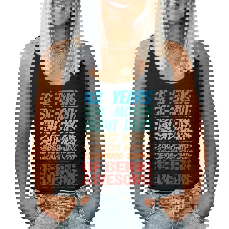 42歳 42歳 誕生日 女性 男性 42歳 誕生日 レディースタンクトップ