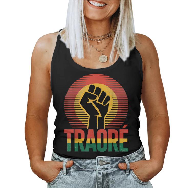 África Resistencia Thomasankara Burkina Faso Ibrahim Traore Camiseta sin mangas para mujer