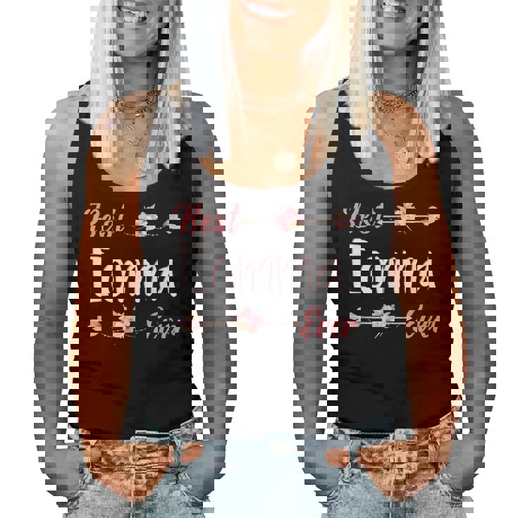 Best Eomma Ever Korean Mom Floral Mother’S Day Women Tank Top