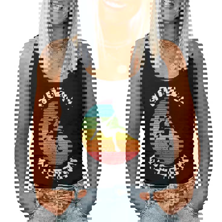 Bigwall Escalada De Rocas Cuello Camiseta sin mangas para mujer